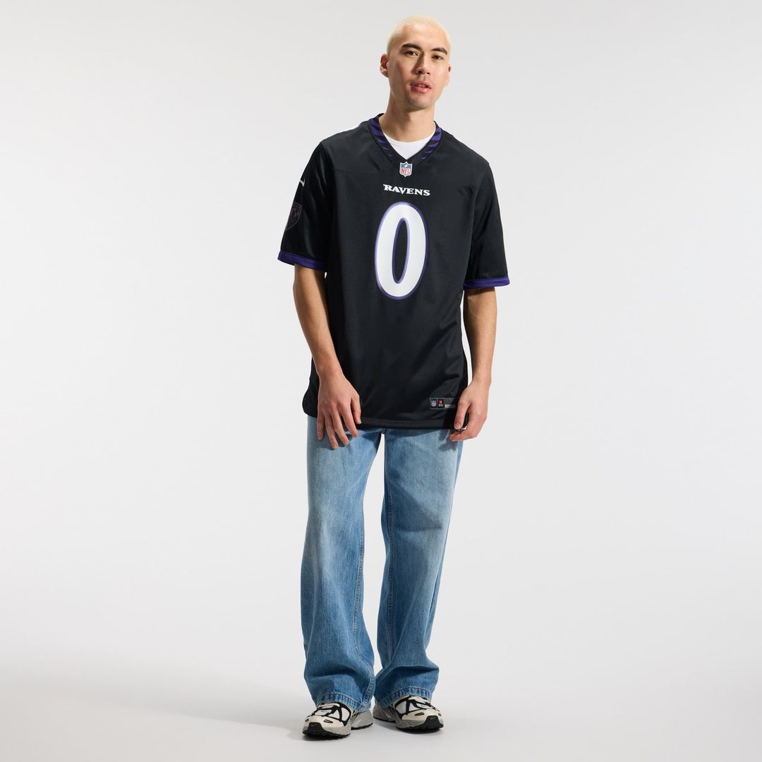 Baltimore Ravens Roquan Smith Purple Alternate Game Jersey | NFL Football Jersey