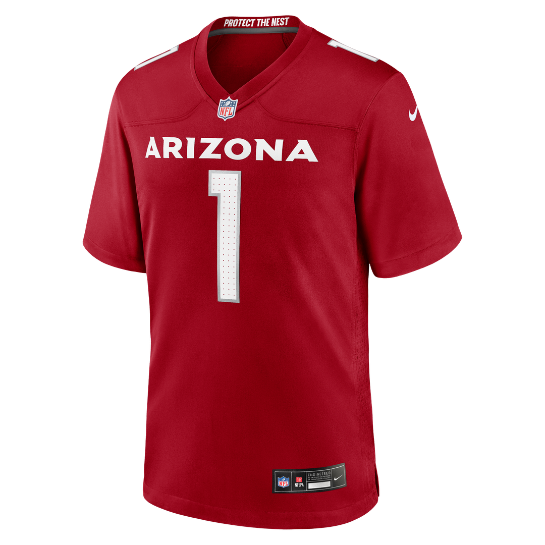 Arizona Cardinals Number 1 Dad Cardinal Game Jersey | NFL Football Jersey