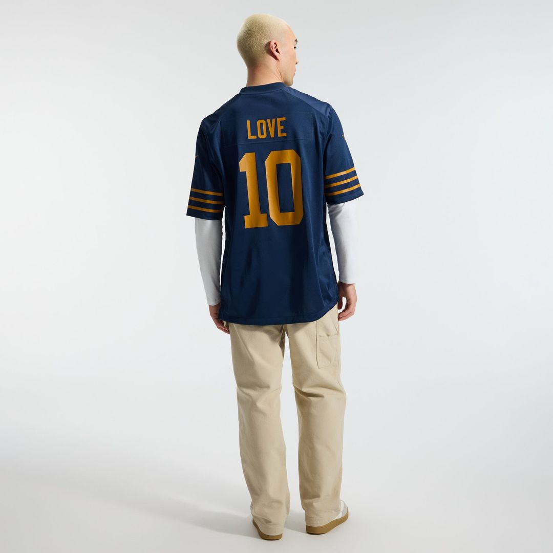 Green Bay Packers Love Green Player Game Jersey | NFL Football Jersey
