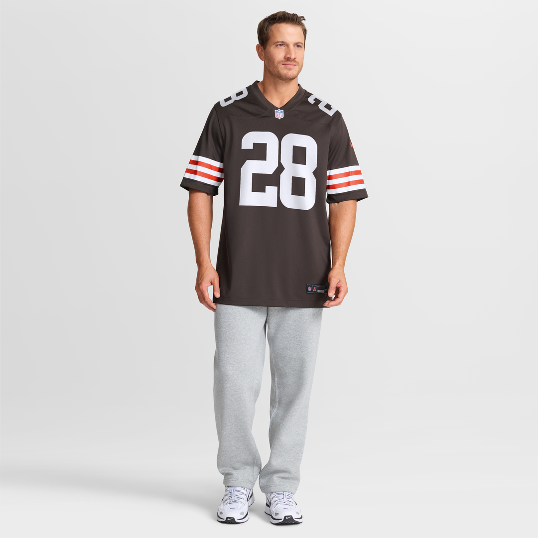 Cleveland Browns Tre Avery Brown Team Game Jersey | NFL Football Jersey