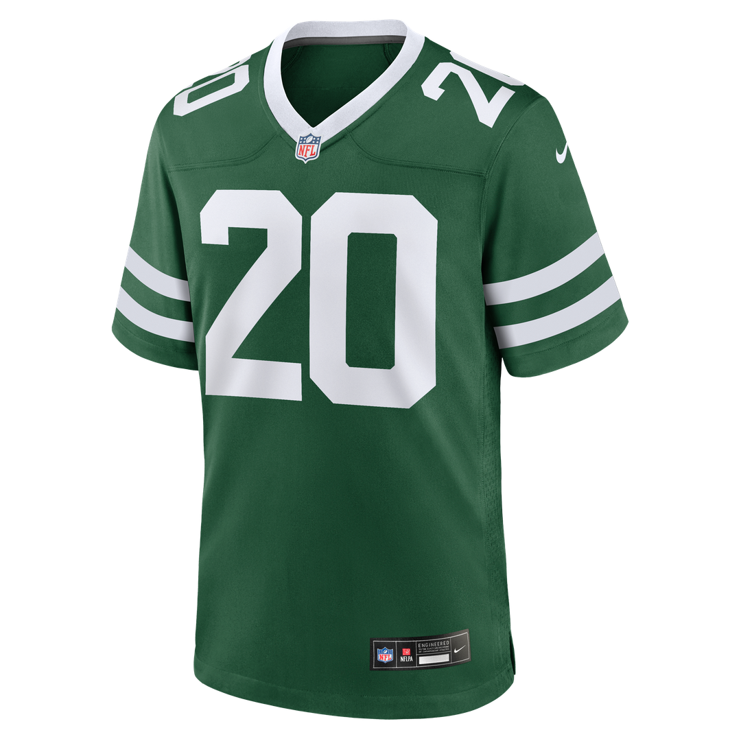 New York Jets Breece Hall Legacy Black Alternate Game Jersey | NFL Football Jersey