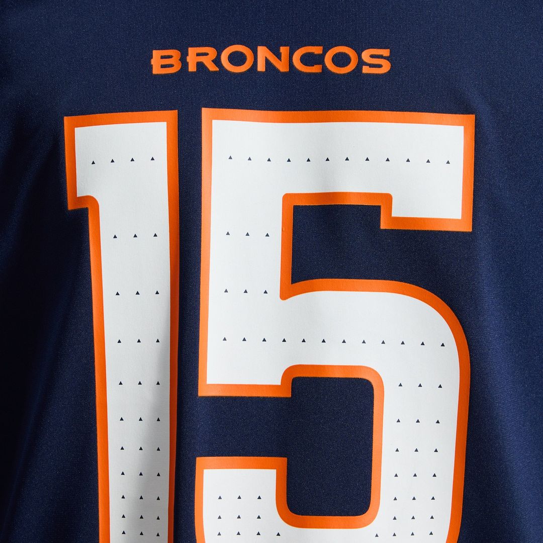 Denver Broncos Nik Bonitto Orange Team Game Jersey | NFL Football Jersey
