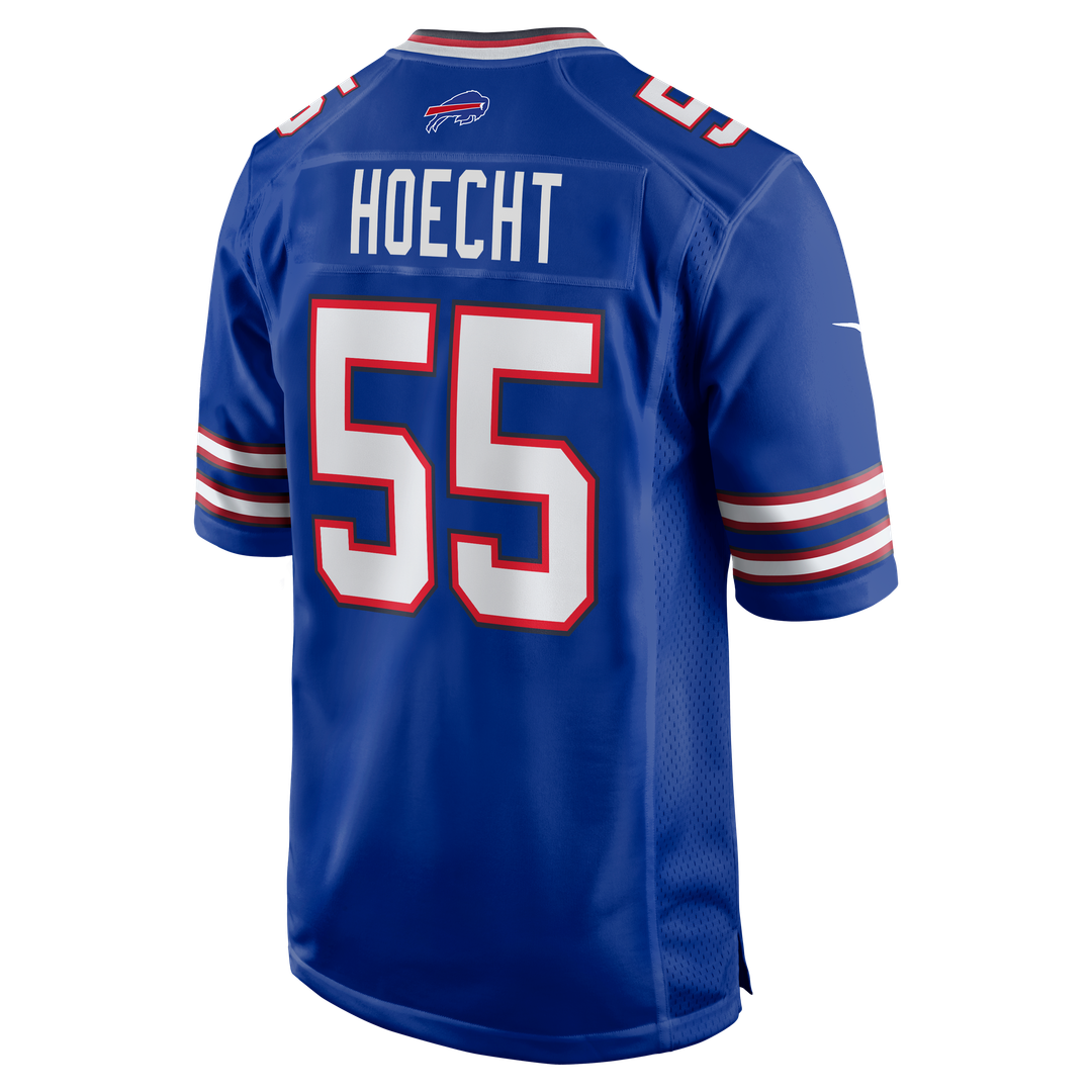 Buffalo Bills Michael Hoecht Royal Team Game Jersey | NFL Football Jersey