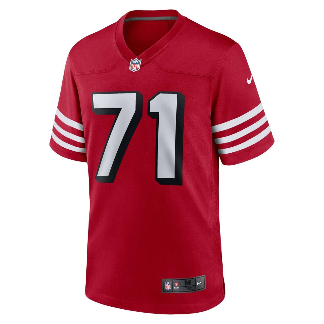 San Francisco 49ers Trent Williams Scarlet Alternate Game Jersey | NFL Football Jersey