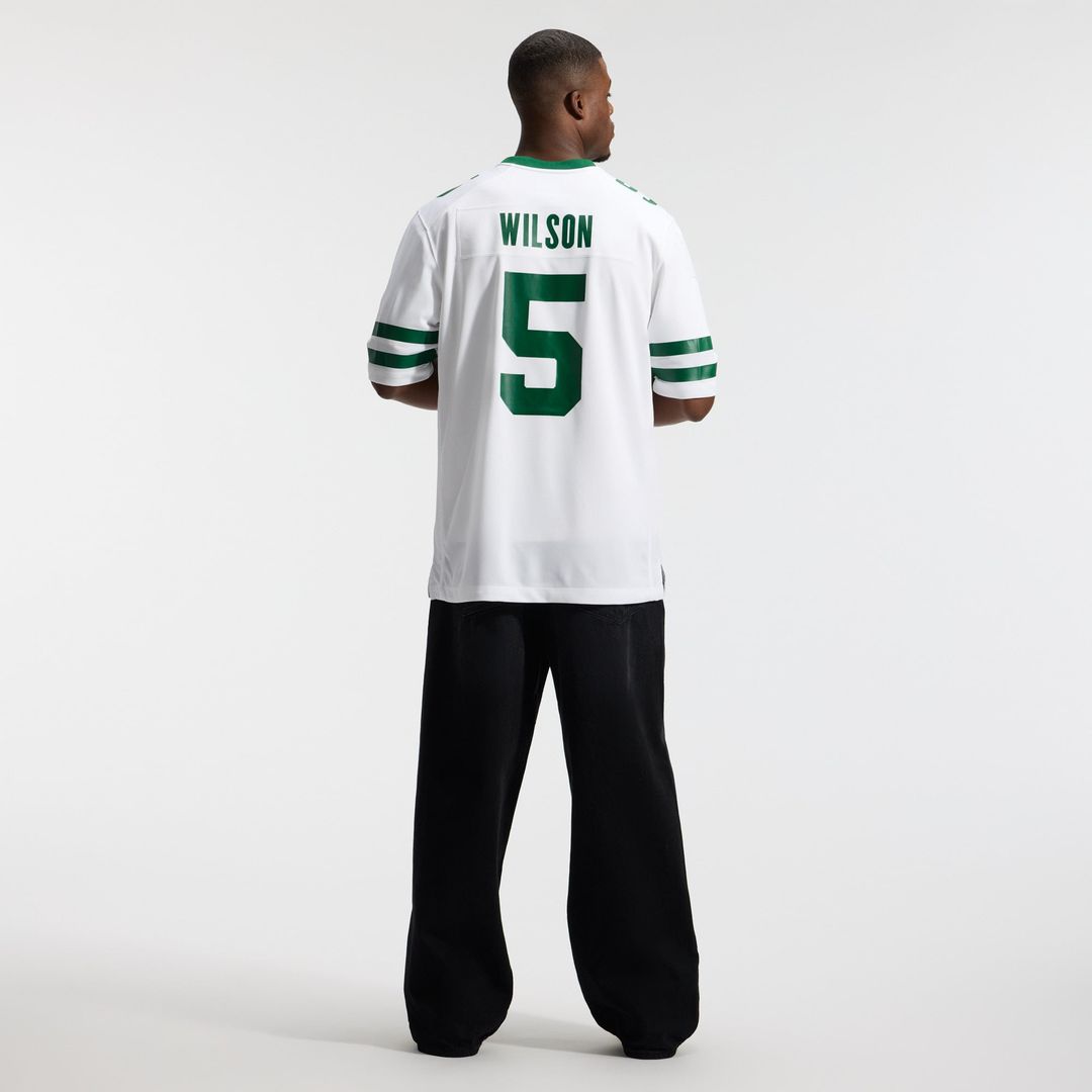 New York Jets Garrett Wilson Legacy Green Game Jersey | NFL Football Jersey