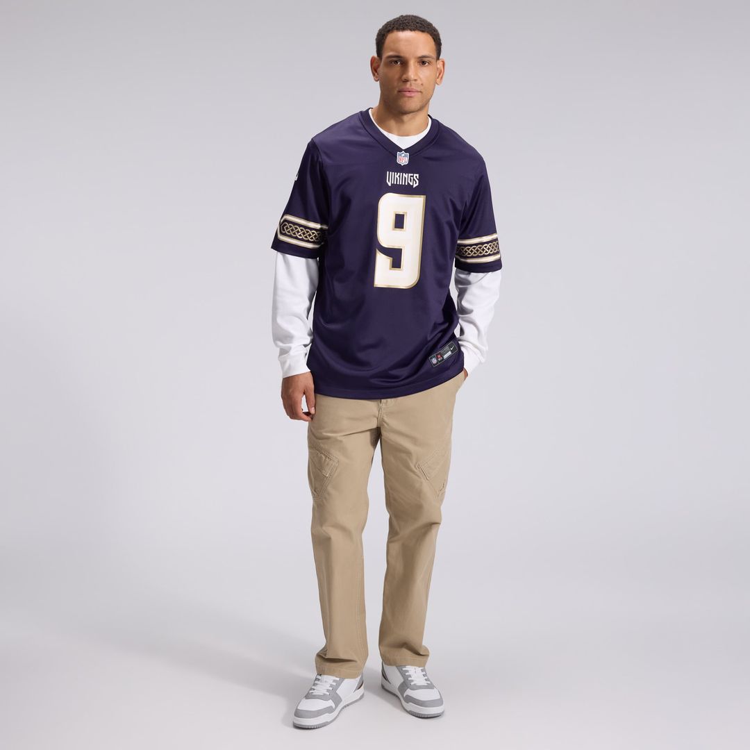 Minnesota Vikings J.J McCarthy Purple 2026 Rivalries Collection Game Jersey | NFL Football Jersey