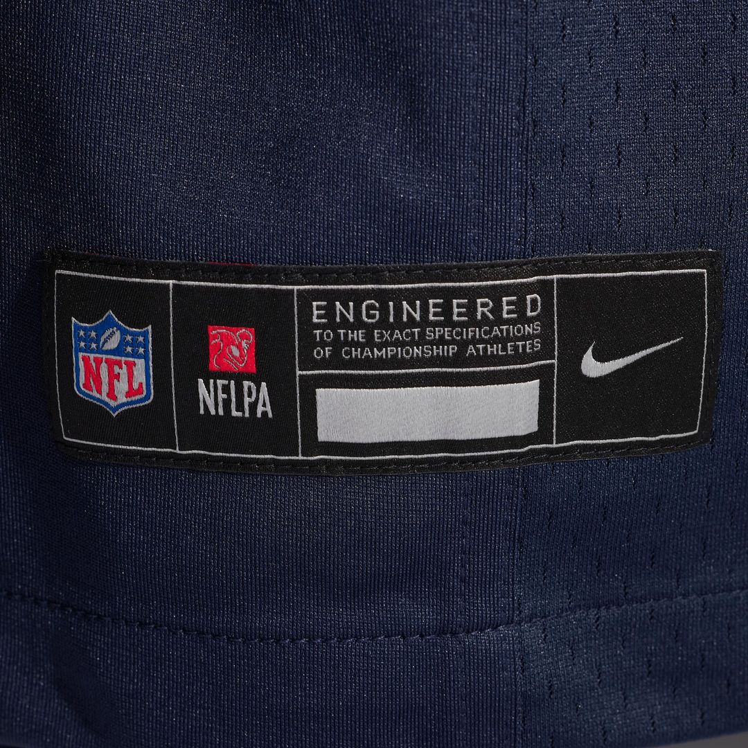 Chicago Bears TJ Edwards Navy Game Player Jersey | NFL Football Jersey