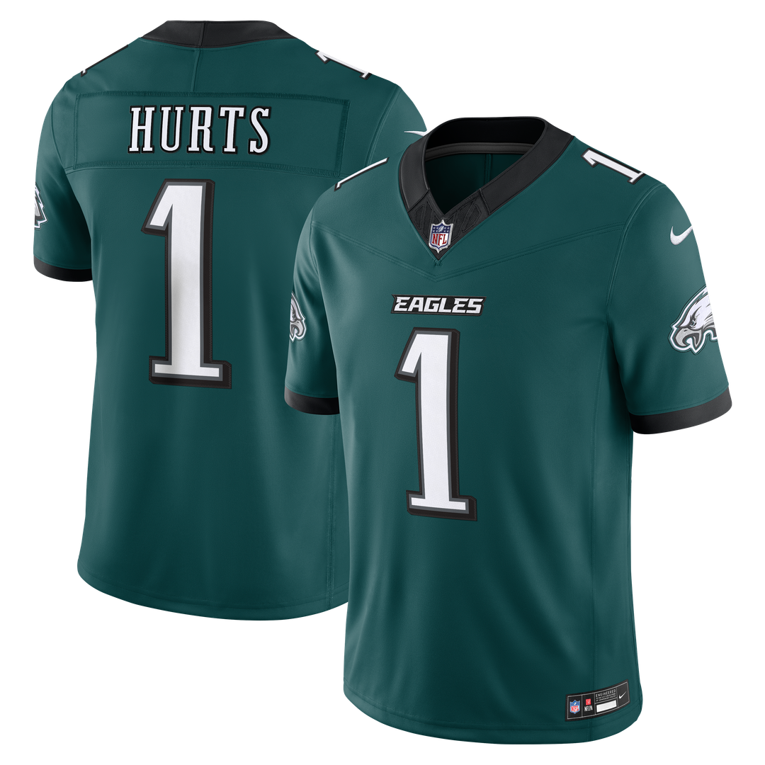 Philadelphia Eagles Jalen Hurts Black Alternate Vapor F.U.S.E. Stitched Limited Jersey | NFL Football Jersey