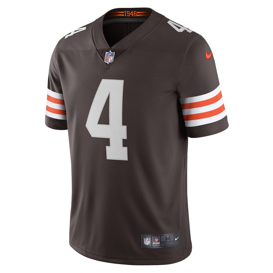 Cleveland Browns Deshaun Watson Brown Vapor Limited Jersey | NFL Football Jersey