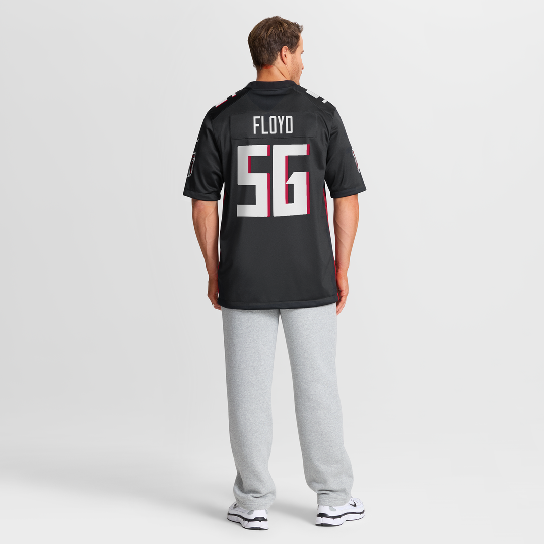 Atlanta Falcons Leonard Floyd Black Team Game Jersey | NFL Football Jersey