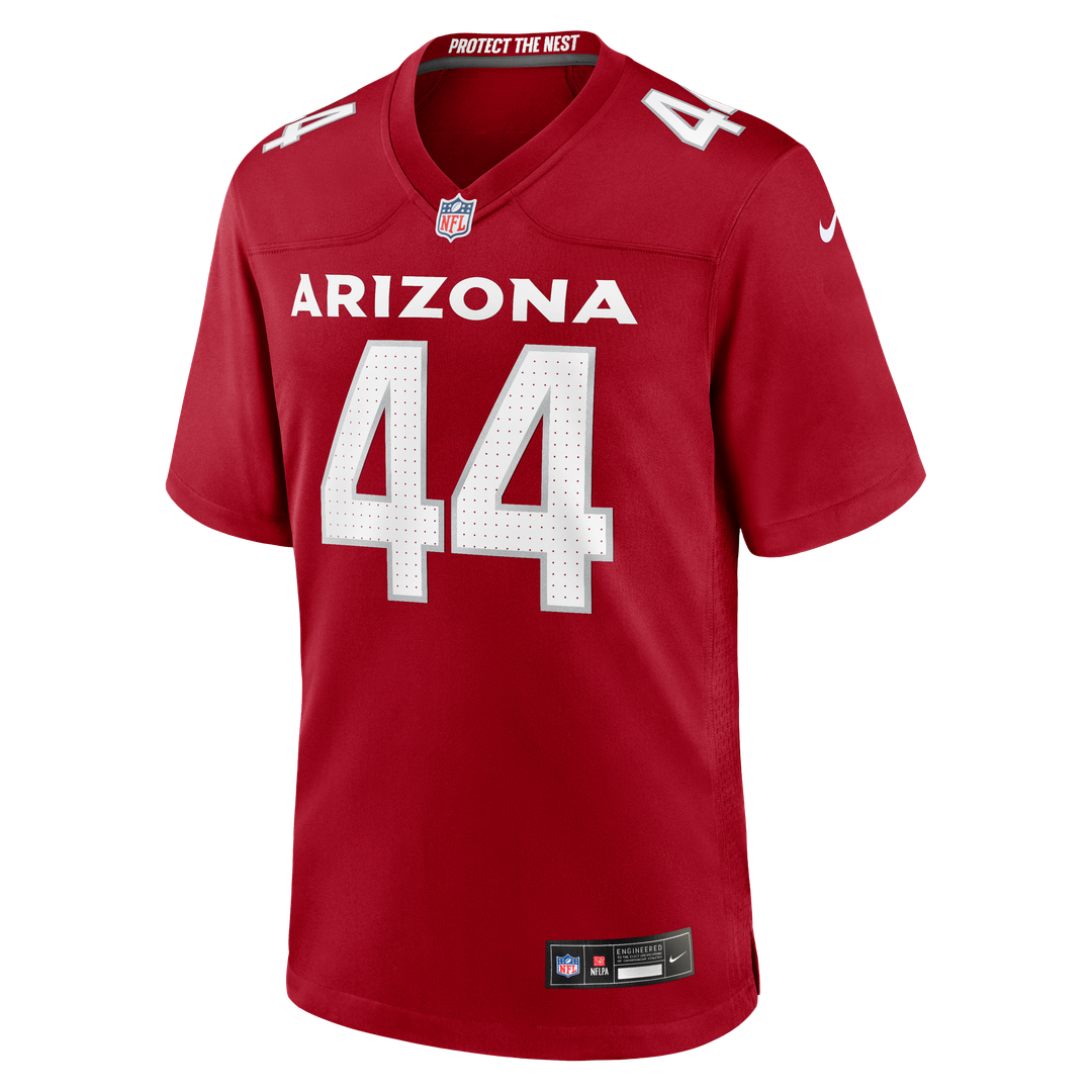 Arizona Cardinals Owen Pappoe Cardinal Team Game Jersey | NFL Football Jersey