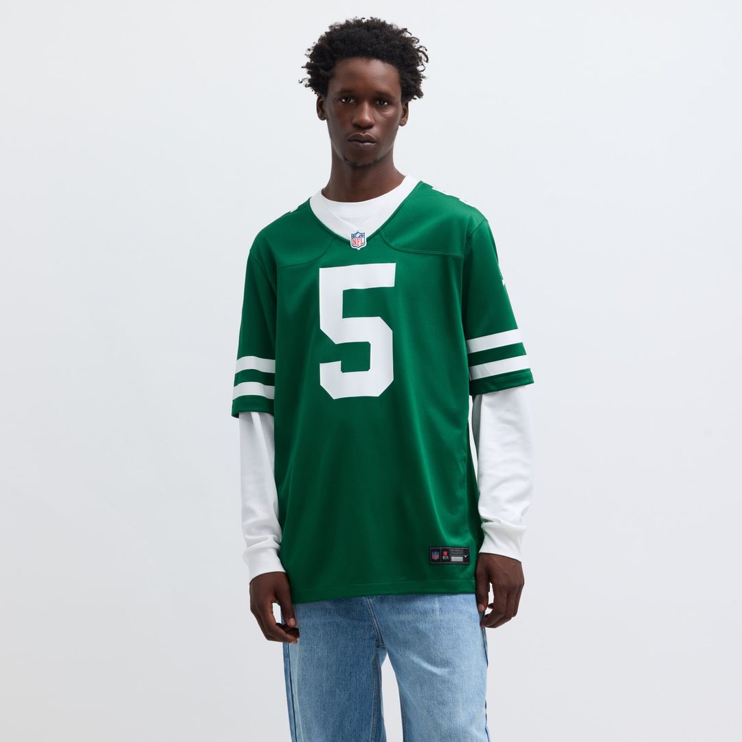 New York Jets Garrett Wilson Legacy White Game Jersey | NFL Football Jersey