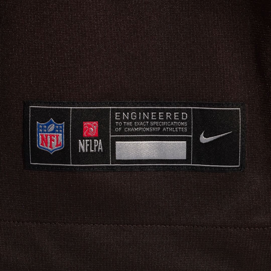 Cleveland Browns Austin Barber Brown Team Game Jersey | NFL Football Jersey