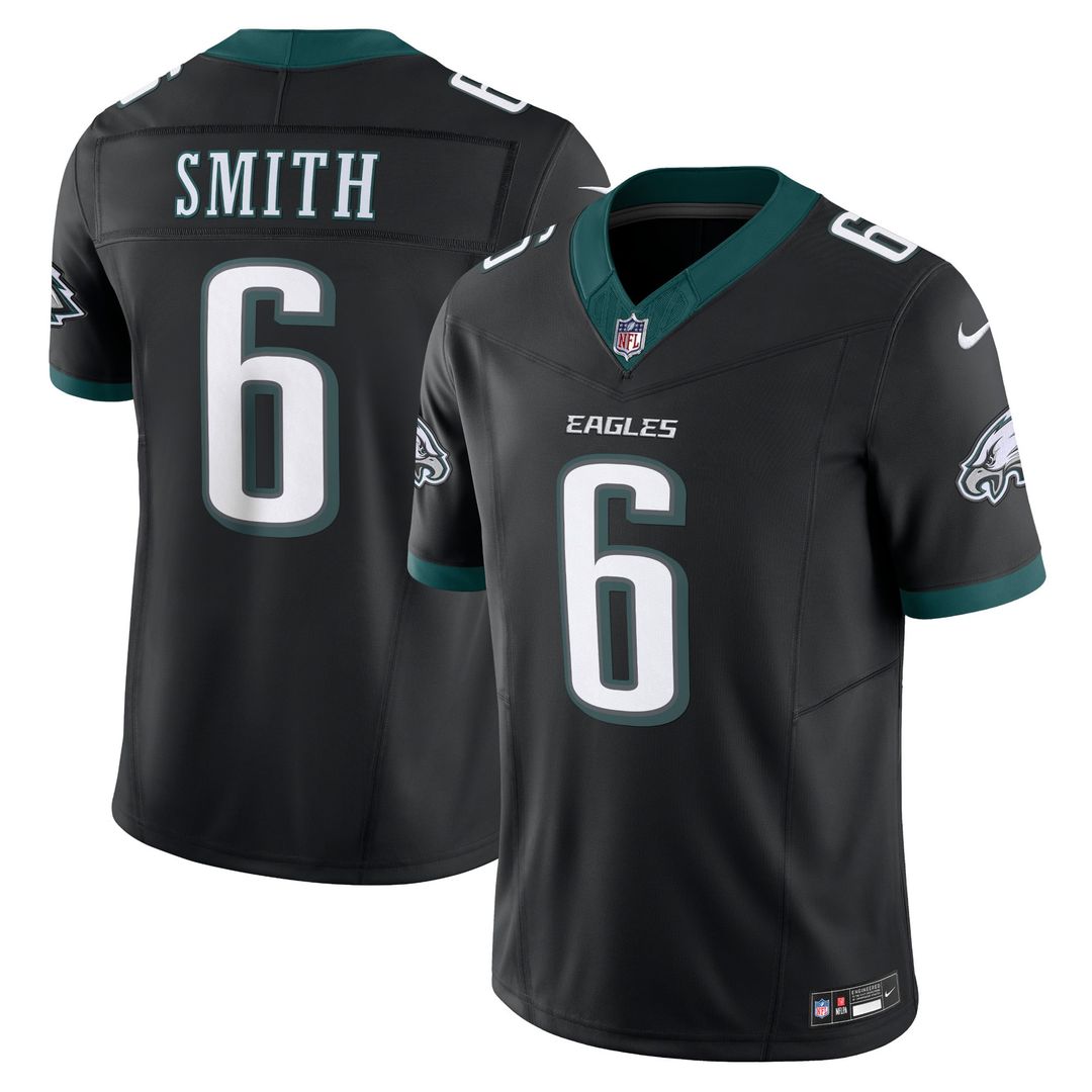 Philadelphia Eagles DeVonta Smith Black Alternate Vapor F.U.S.E. Limited Jersey | NFL Football Jersey