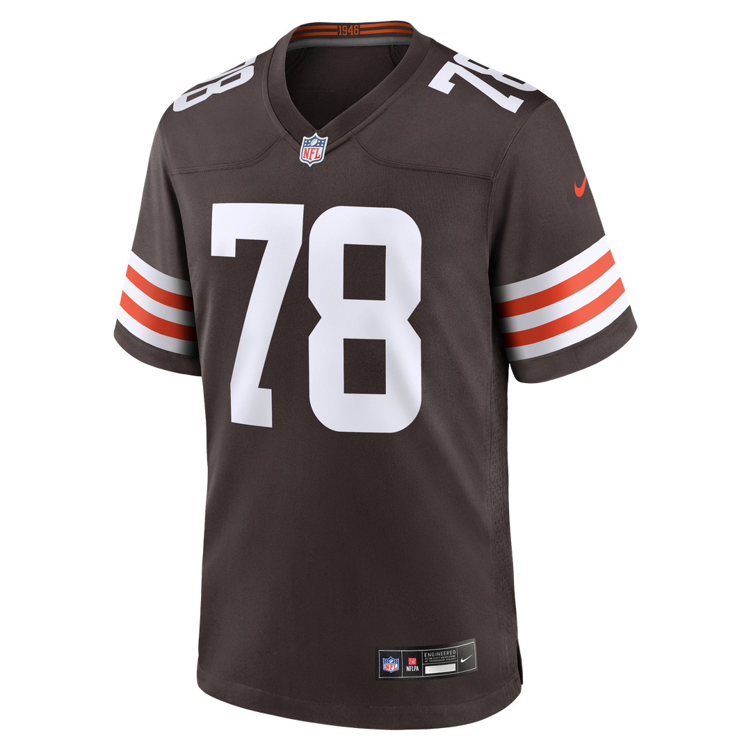 Cleveland Browns Jack Conklin Brown Game Player Jersey | NFL Football Jersey