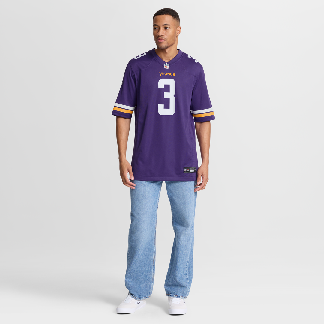 Minnesota Vikings Addison White Alternate Game Player Jersey | NFL Football Jersey