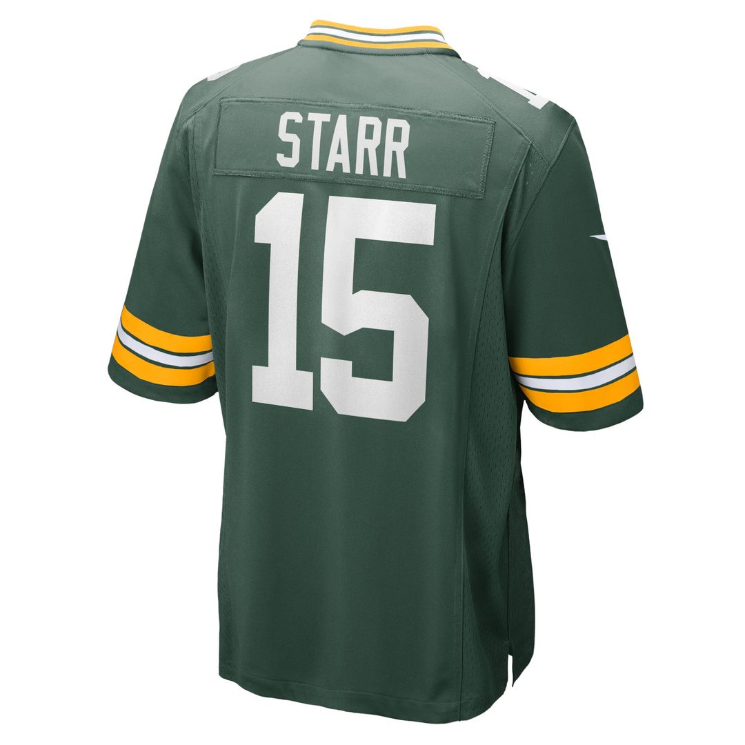 Green Bay Packers Bart Starr Green Retired Player Game Jersey | NFL Football Jersey