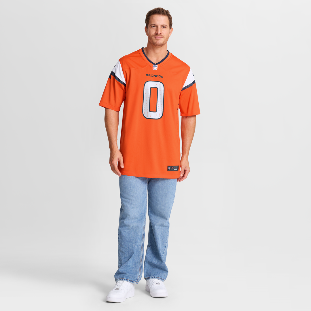 Denver Broncos Jonathon Cooper Orange Team Game Jersey | NFL Football Jersey