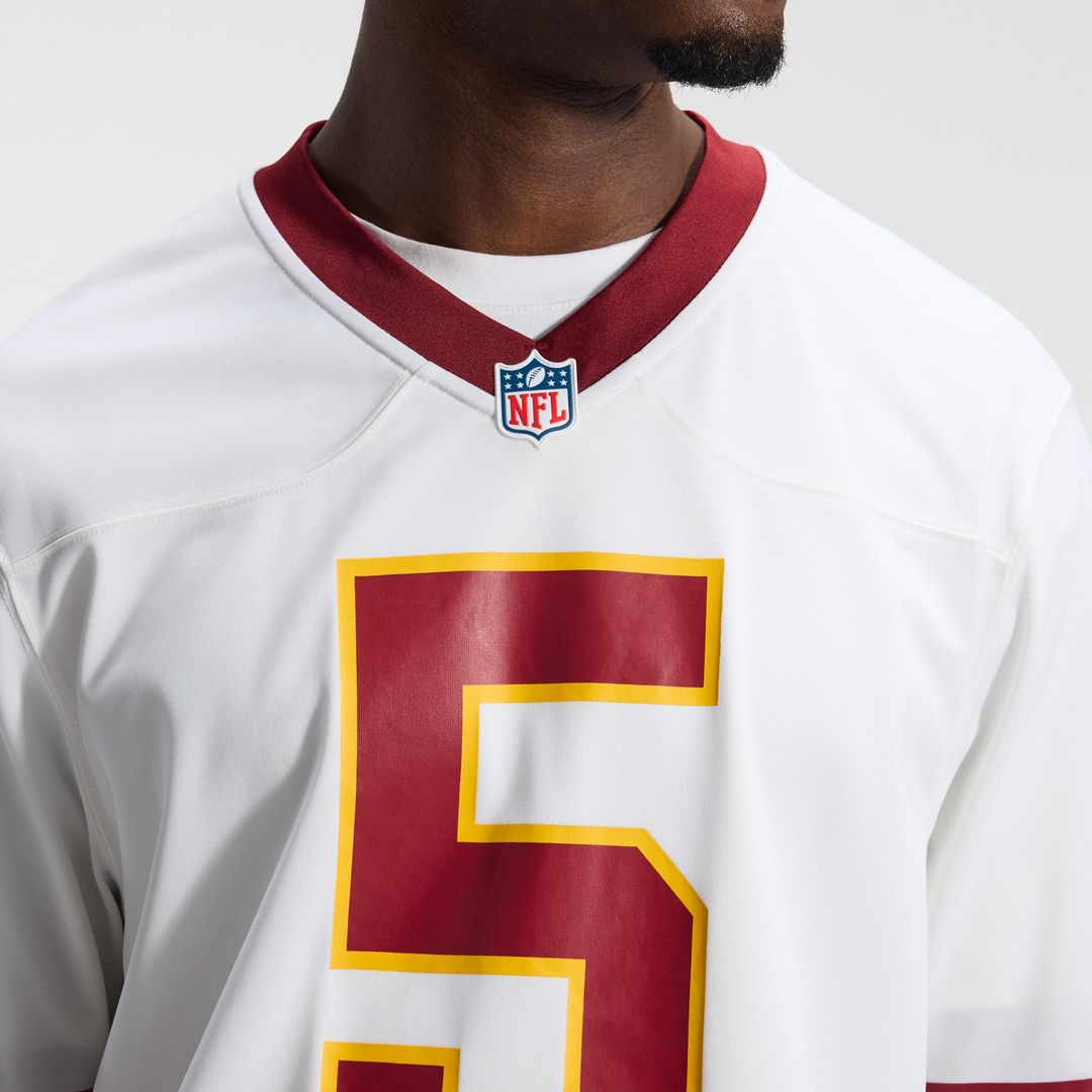 Washington Commanders Jayden Daniels Burgundy Game Jersey | NFL Football Jersey