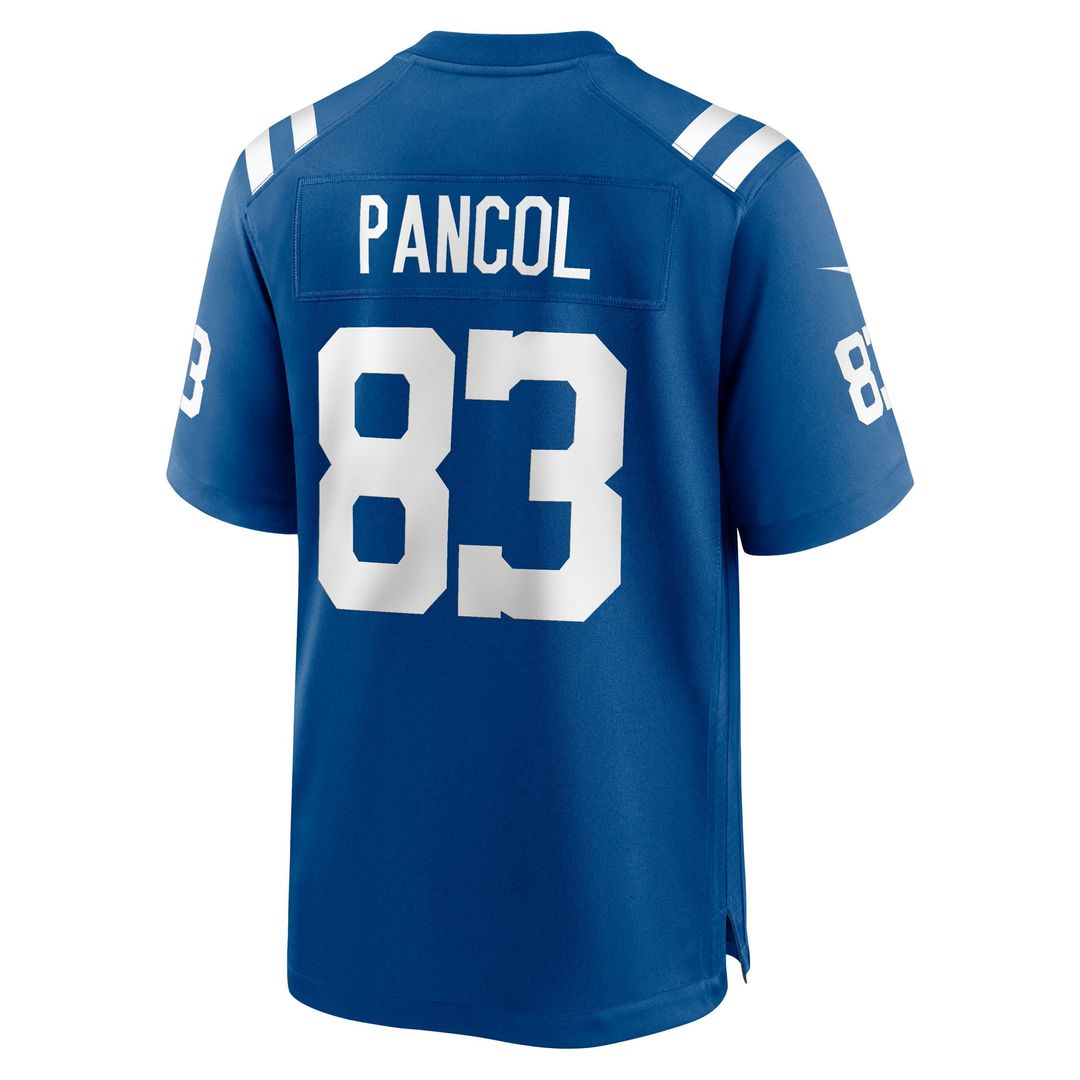 Indianapolis Colts Eli Pancol Royal Team Game Jersey | NFL Football Jersey