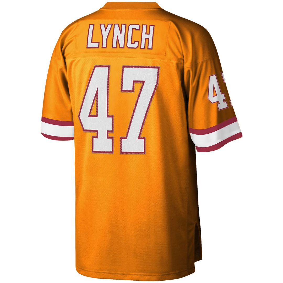 Tampa Bay Buccaneers John Lynch Orange Big & Tall 1995 Legacy Retired Player Jersey | NFL Football Jersey