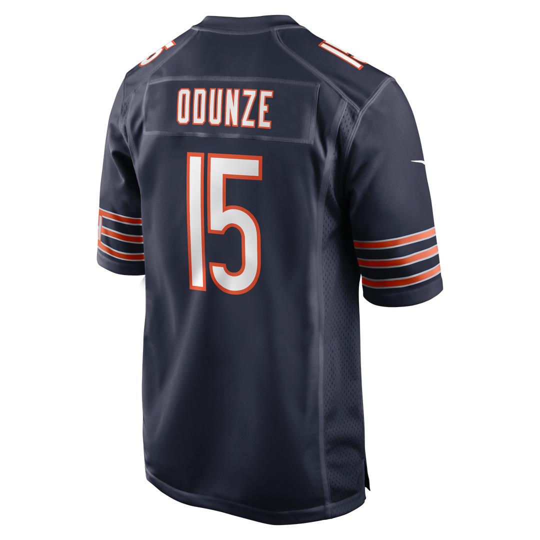 Chicago Bears Rome Odunze Navy Player Game Jersey | NFL Football Jersey