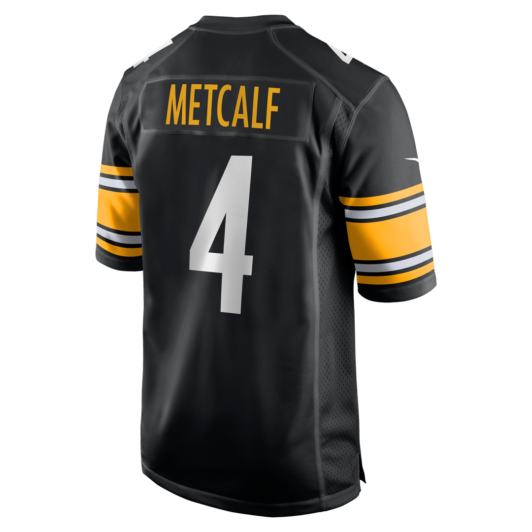 Pittsburgh Steelers DK Metcalf Black Game Player Jersey | NFL Football Jersey