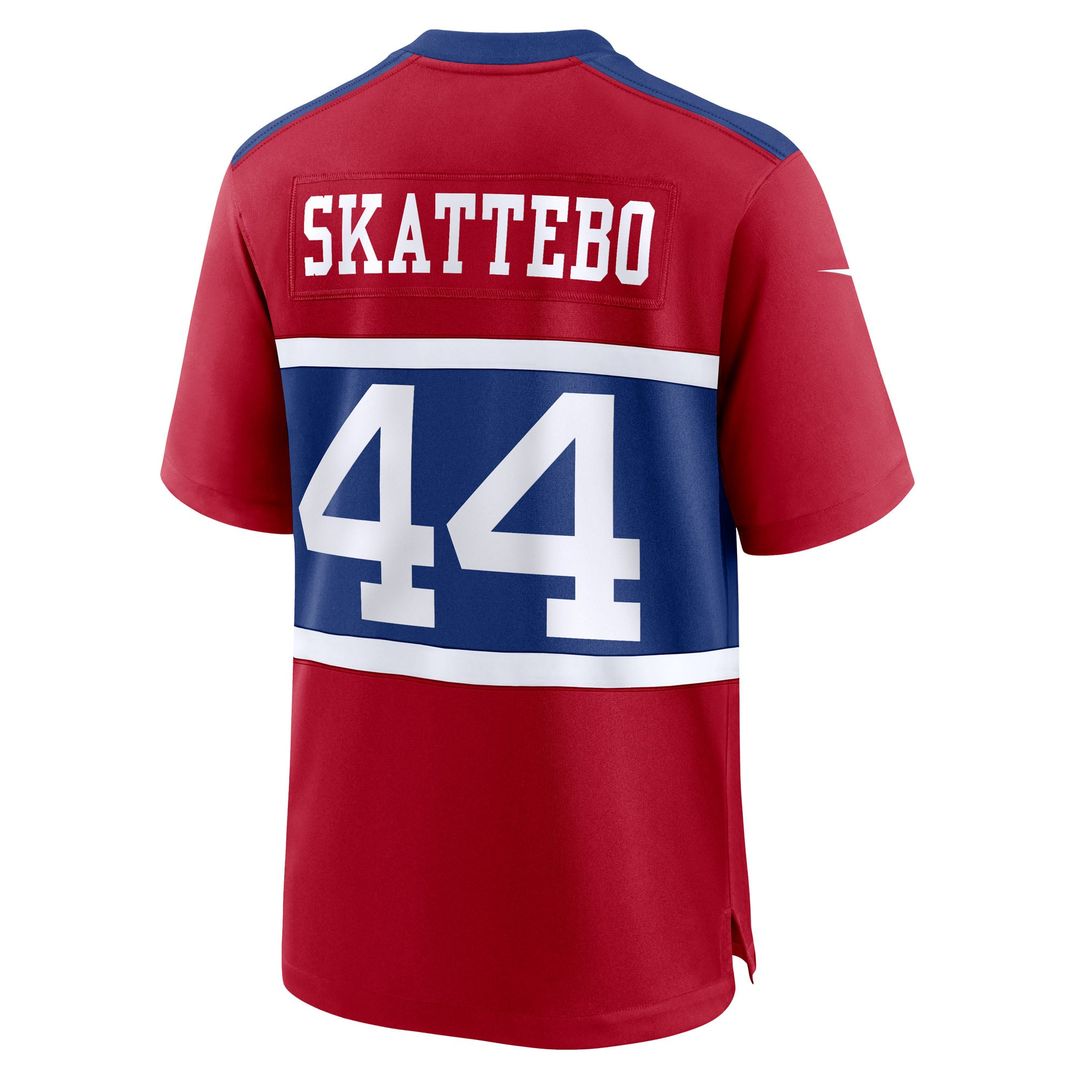 New York Giants Cam Skattebo White Game Jersey | NFL Football Jersey