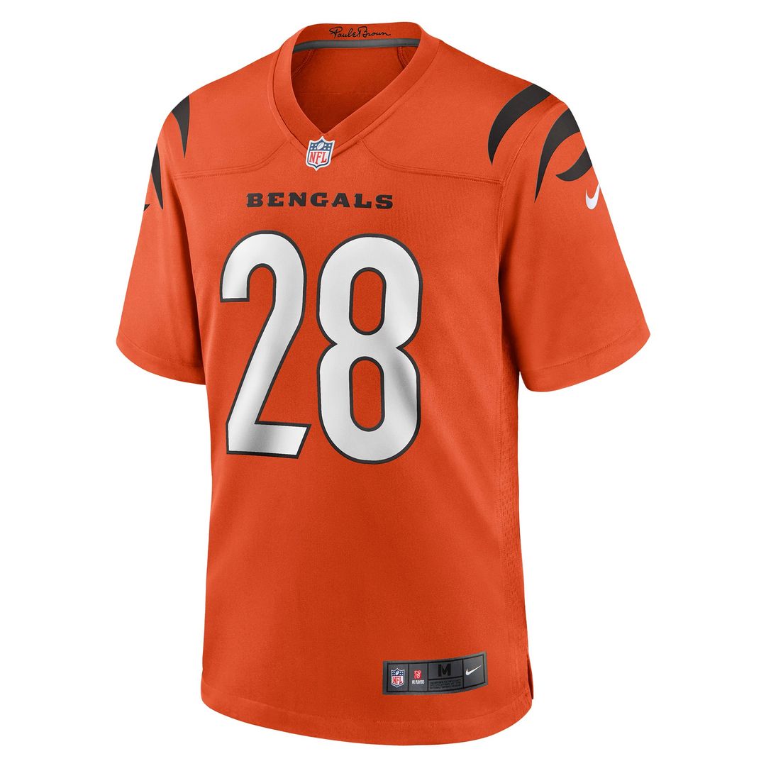 Cincinnati Bengals Corey Dillon Orange Retired Player Alternate Game Jersey | NFL Football Jersey