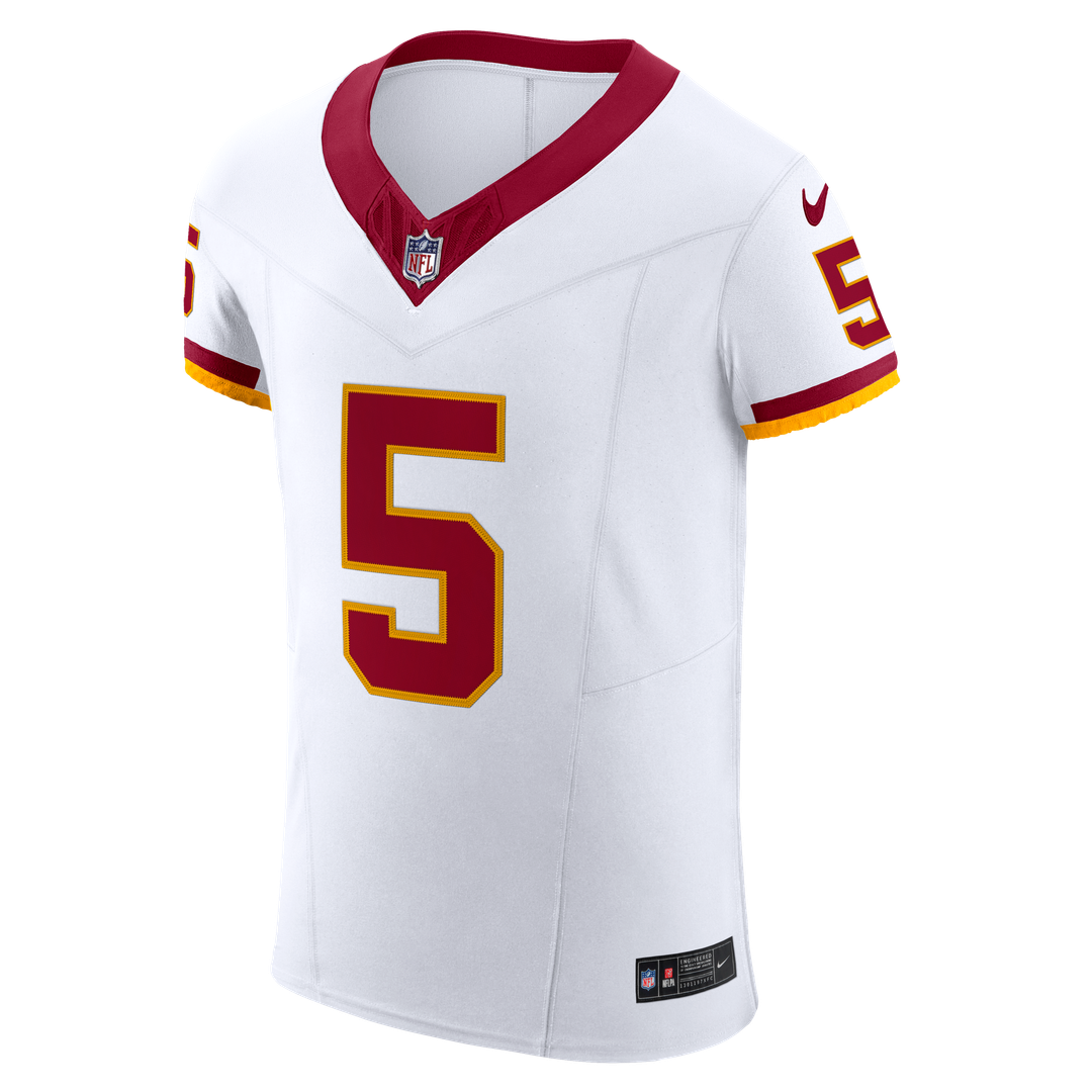 Washington Commanders Jayden Daniels White Alternate 2 Super Bowl Era Vapor F.U.S.E. Elite Jersey | NFL Football Jersey