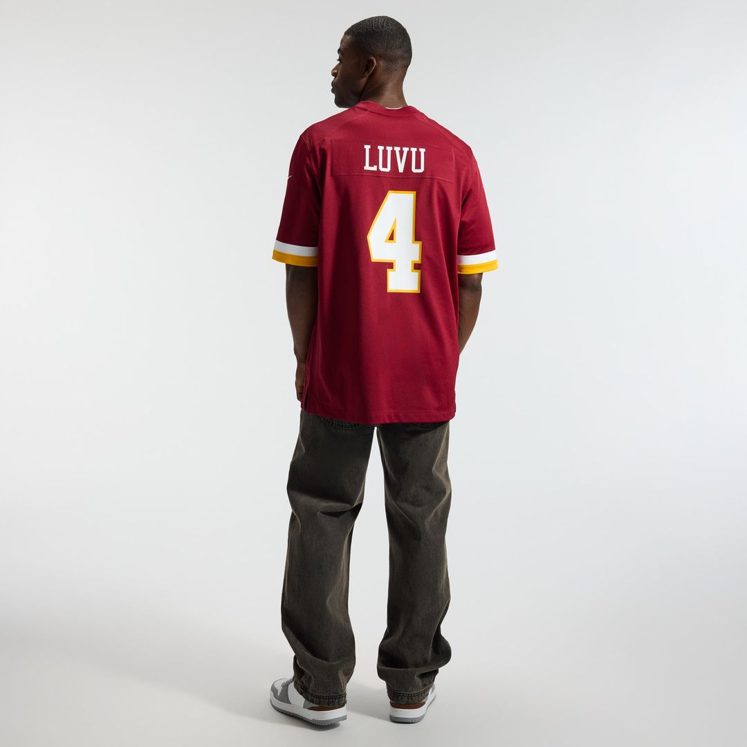 Washington Commanders Frankie Luvu Burgundy Game Jersey | NFL Football Jersey