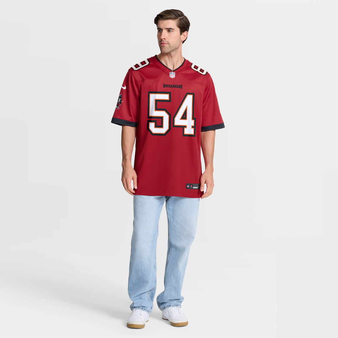 Tampa Bay Buccaneers Lavonte David Red Game Jersey | NFL Football Jersey