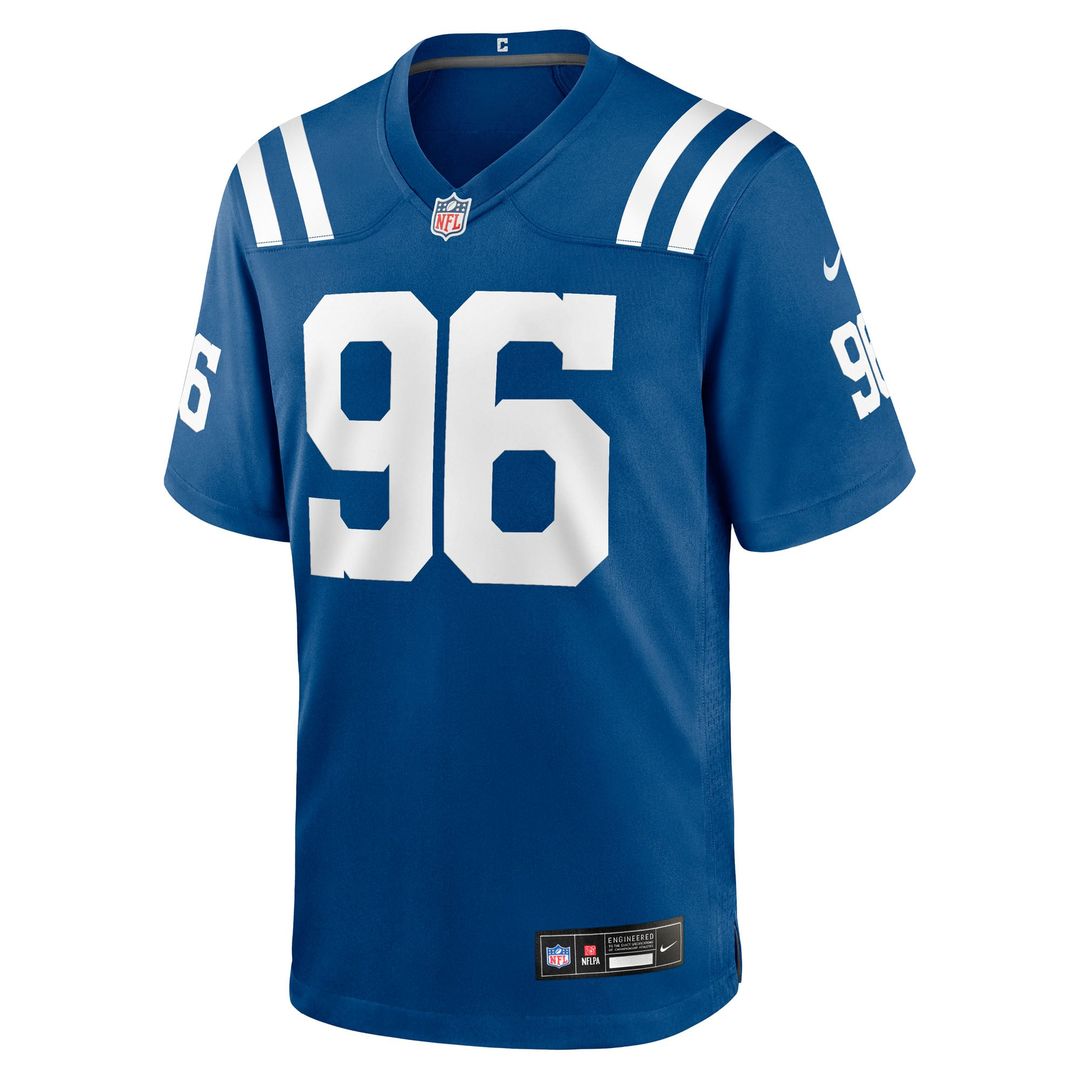 Indianapolis Colts Chris Wormley Royal Team Game Jersey | NFL Football Jersey