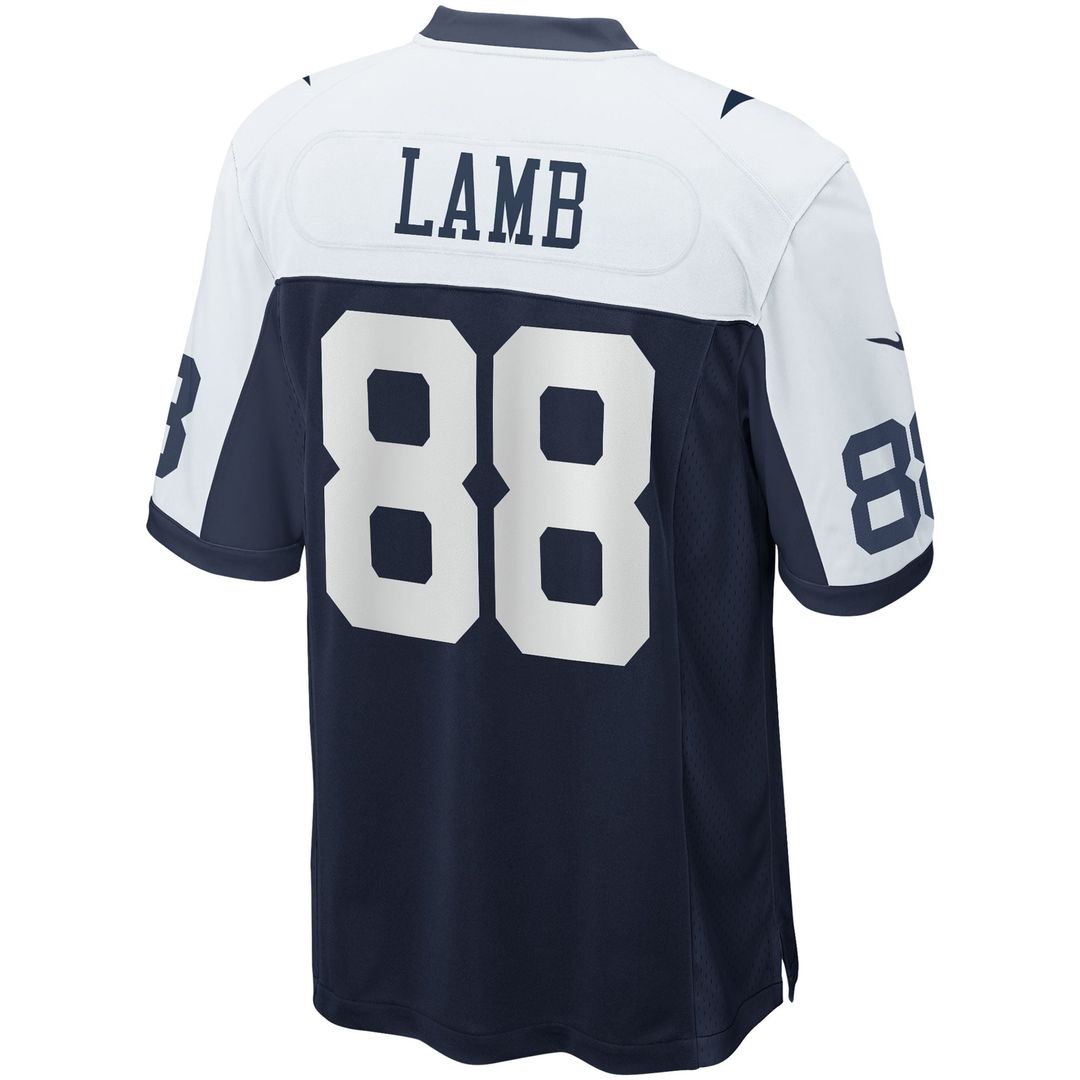 Dallas Cowboys CeeDee Lamb White Alternate Game Team Jersey | NFL Football Jersey
