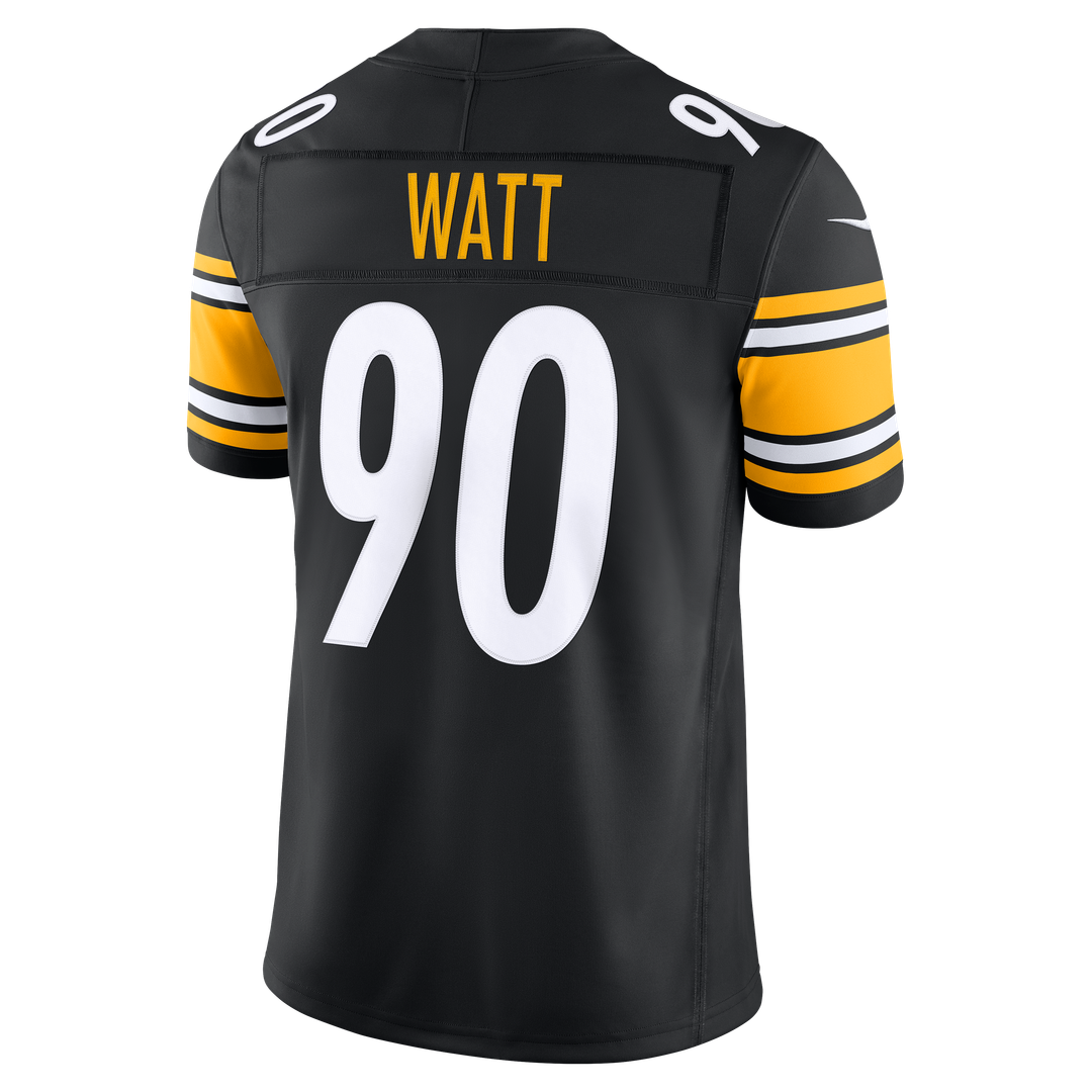 Pittsburgh Steelers T.J. Watt Gold Alternate Vapor F.U.S.E. Stitched Limited Jersey | NFL Football Jersey