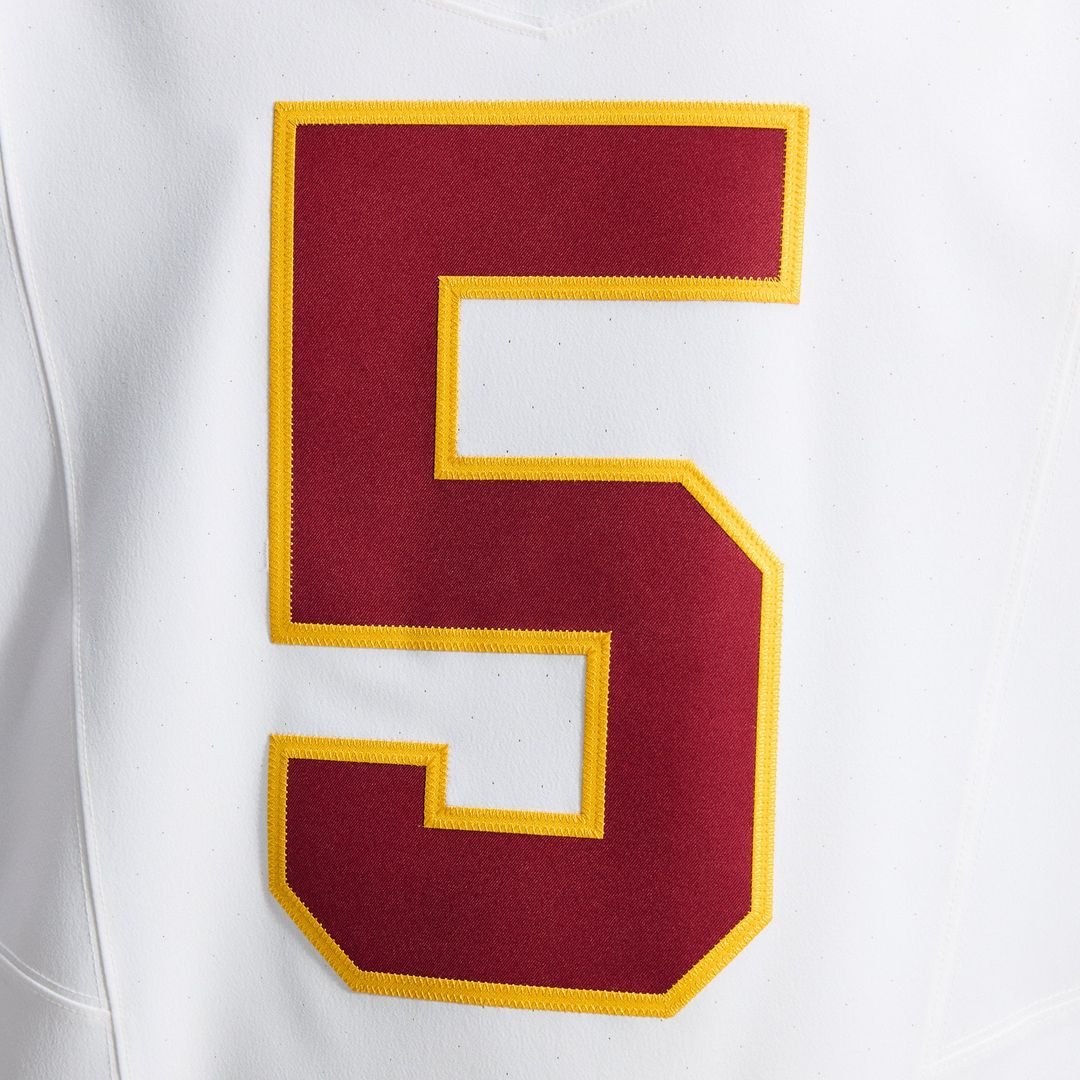 Washington Commanders Jayden Daniels White Alternate 2 Super Bowl Era Vapor F.U.S.E. Elite Jersey | NFL Football Jersey