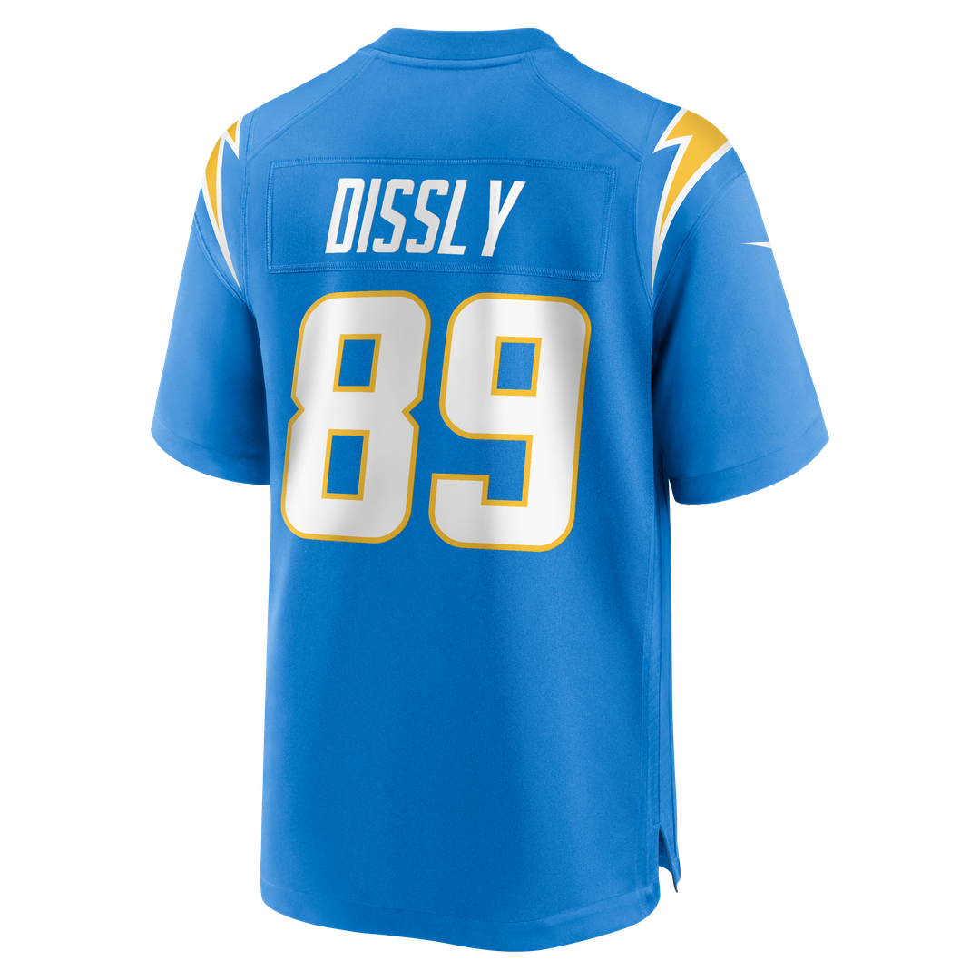 Los Angeles Chargers Will Dissly Powder Blue Team Game Jersey | NFL Football Jersey