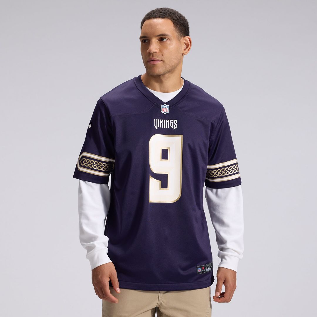 Minnesota Vikings J.J McCarthy Purple 2026 Rivalries Collection Game Jersey | NFL Football Jersey
