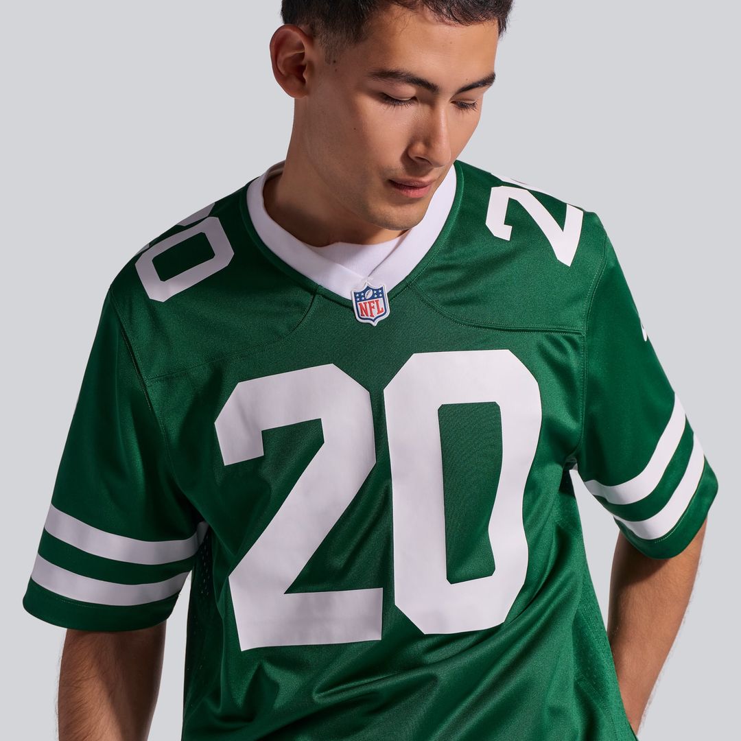 New York Jets Breece Hall Legacy Black Alternate Game Jersey | NFL Football Jersey