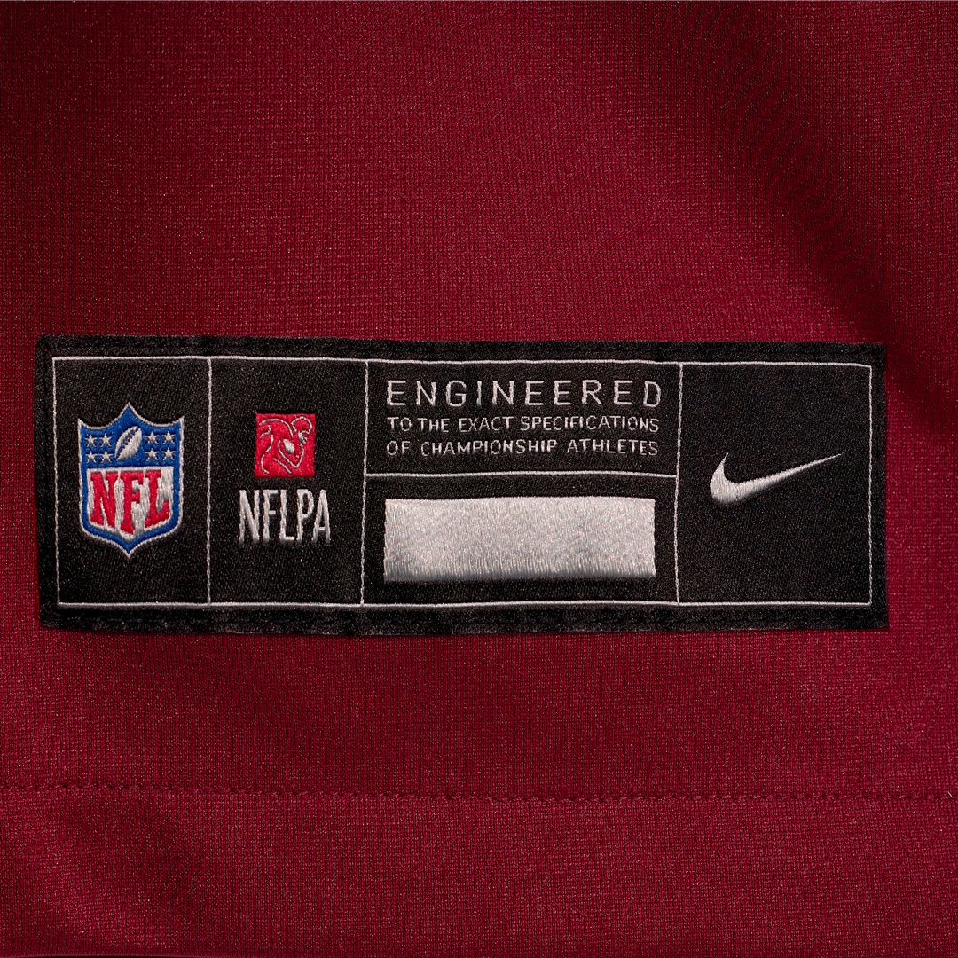 Washington Commanders Car'lin Vigers Burgundy Team Game Jersey | NFL Football Jersey