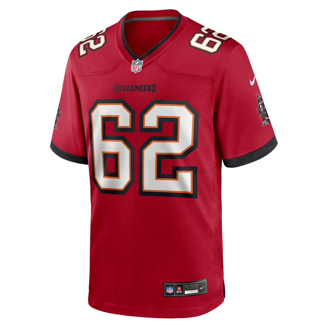 Graham Barton Pick No. 26 Red Player Game Jersey | NFL Football Jersey