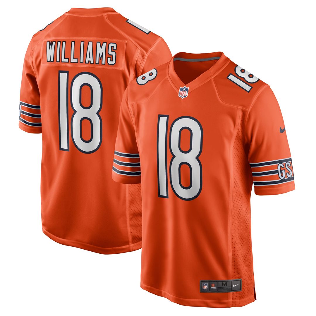 Chicago Bears Caleb Williams White First Round Pick Player Game Jersey | NFL Football Jersey