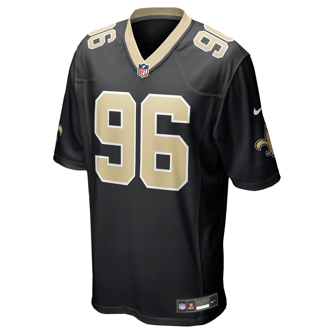 New Orleans Saints Carl Granderson Black Game Jersey | NFL Football Jersey