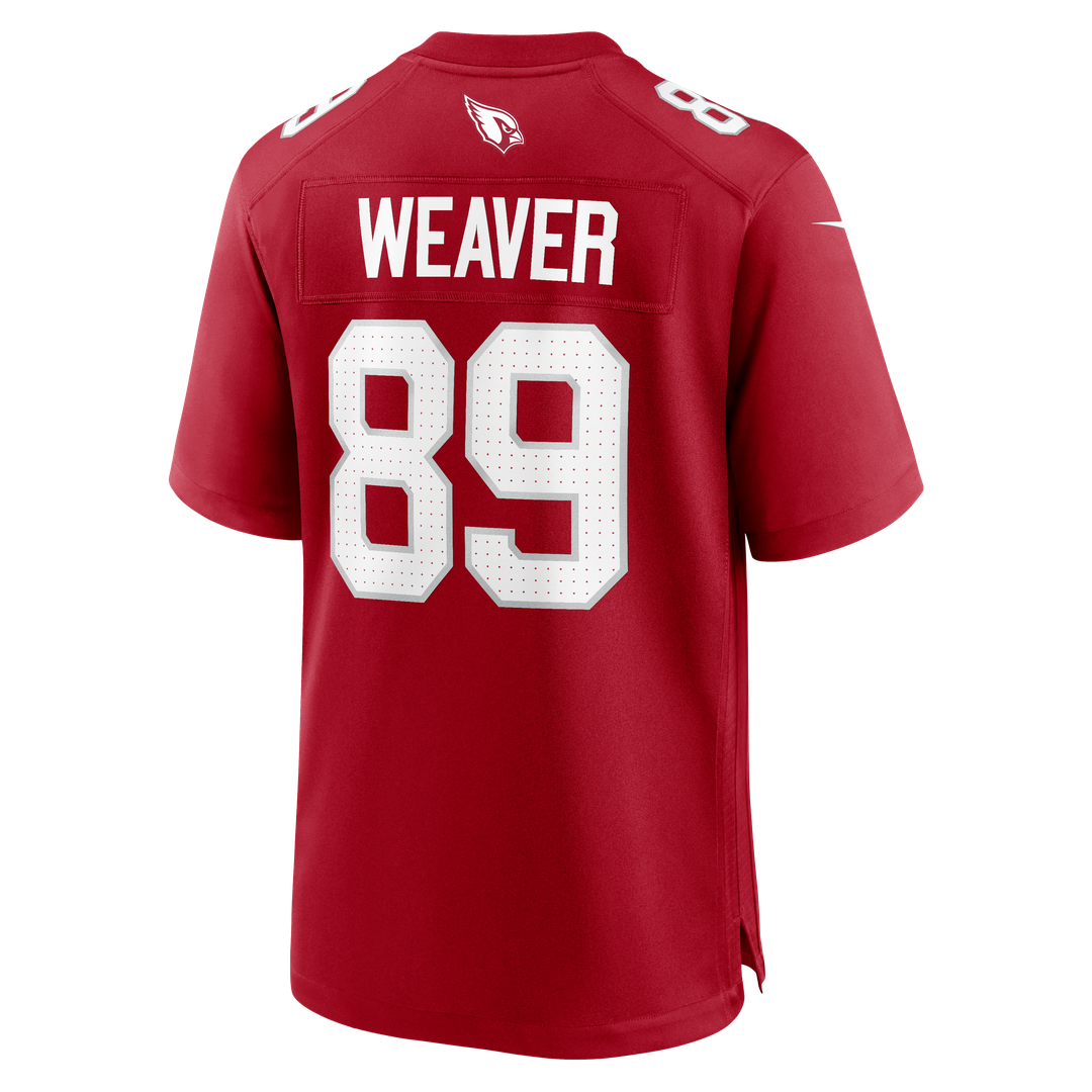 Arizona Cardinals Xavier Weaver Cardinal Team Game Jersey | NFL Football Jersey