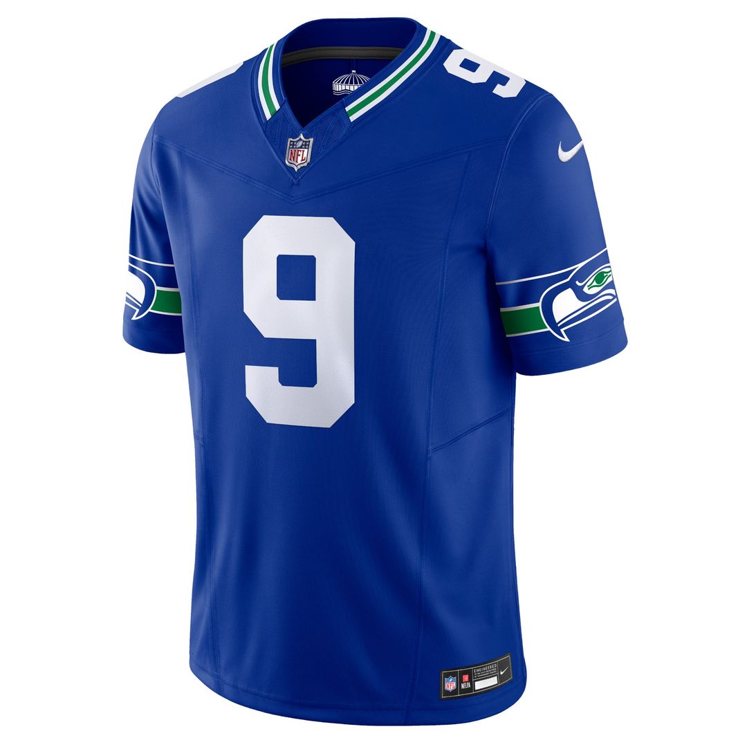 Seattle Seahawks Kenneth Walker III Royal Vapor F.U.S.E. Limited Jersey | NFL Football Jersey