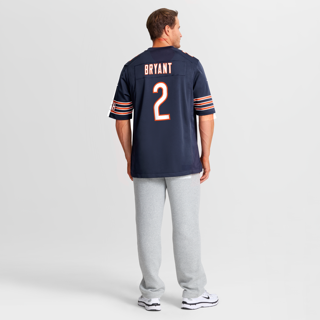Chicago Bears Coby Bryant Navy Team Game Jersey | NFL Football Jersey