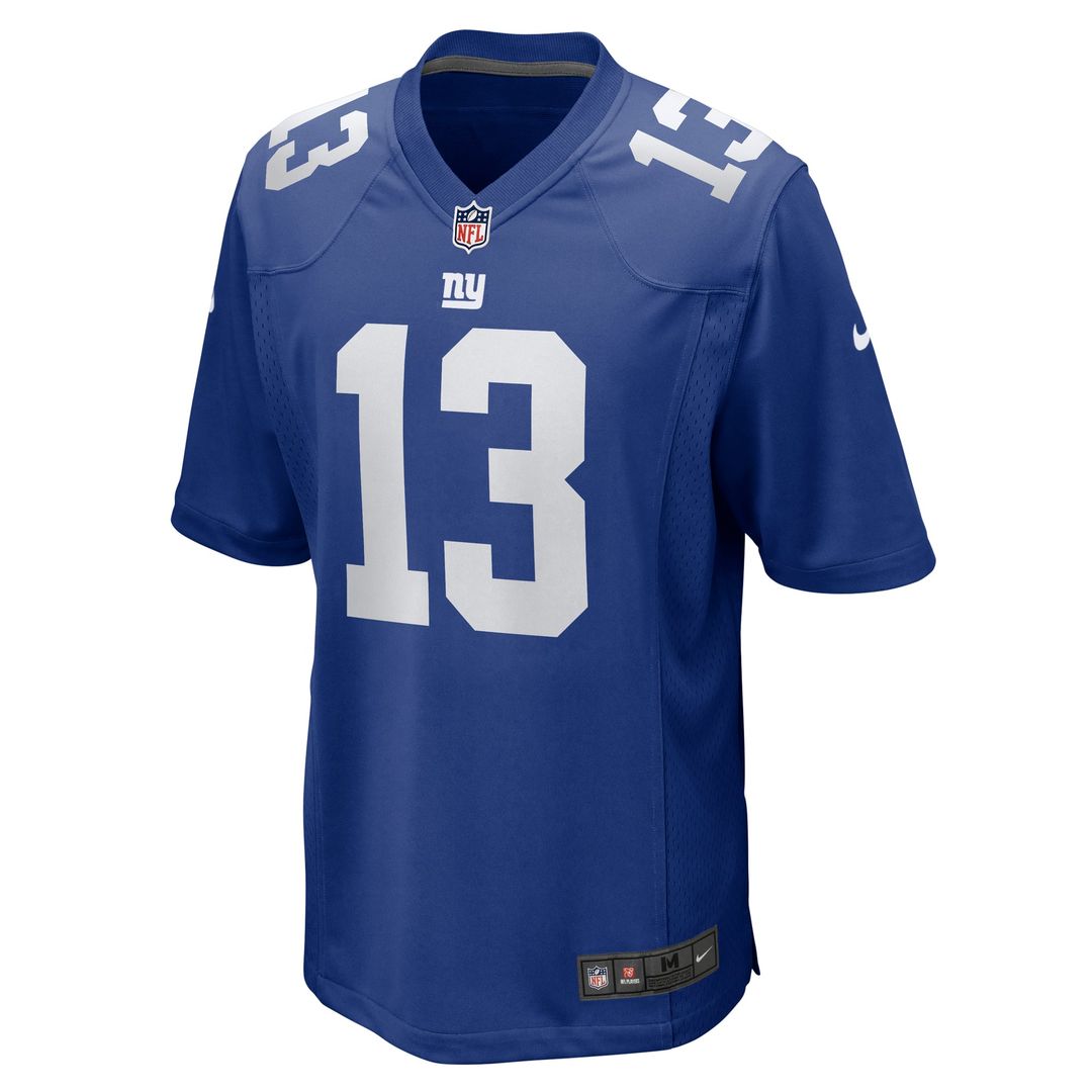 New York Giants Jalin Hyatt Royal Team Game Jersey | NFL Football Jersey