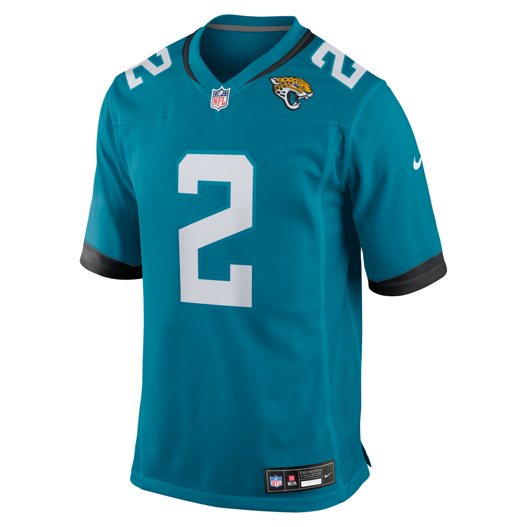 Jacksonville Jaguars Jourdan Lewis Teal Team Game Jersey | NFL Football Jersey