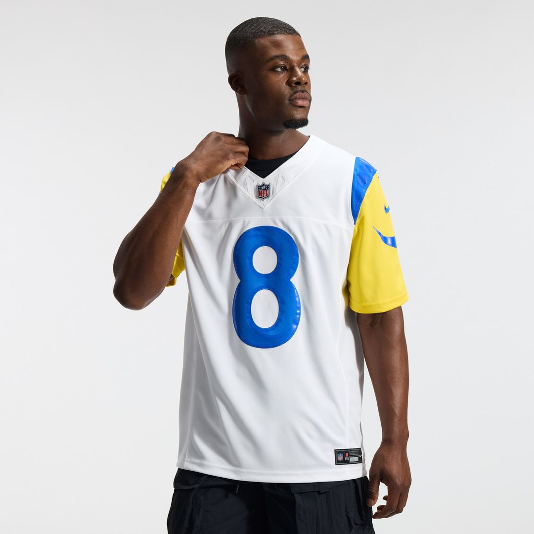 Los Angeles Rams Jared Verse White Vapor F.U.S.E. Stitched Limited Jersey | NFL Football Jersey