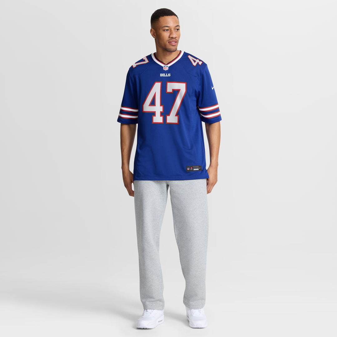 Buffalo Bills Christian Benford Royal Game Jersey | NFL Football Jersey